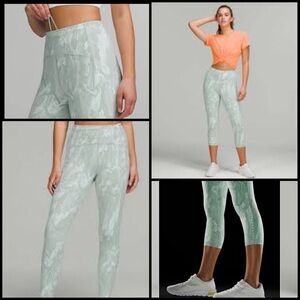 Lululemon Swift Speed High Rise Yoga Tight 28” Reverbrate Chevron Jacquard 10